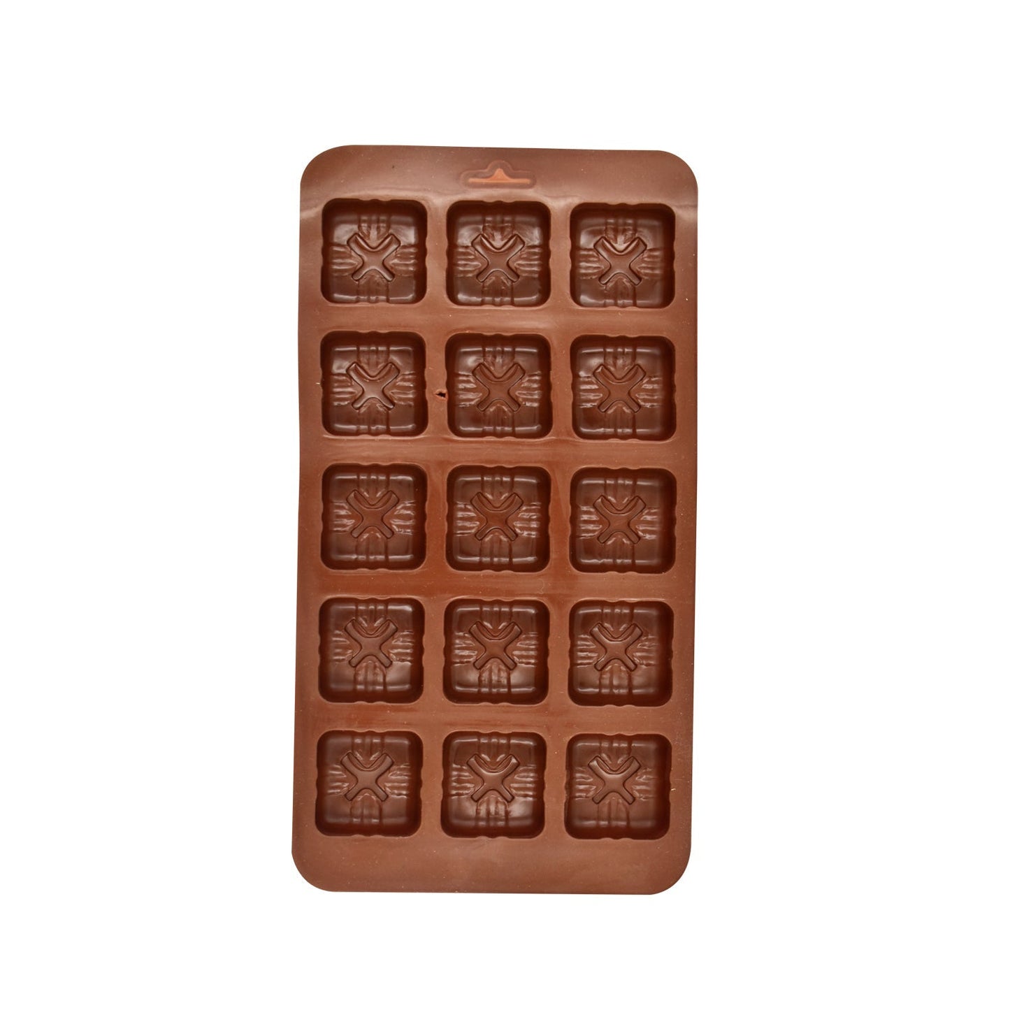 4632 15 Cavity Square Shape design Silicone Mold Baking Tray