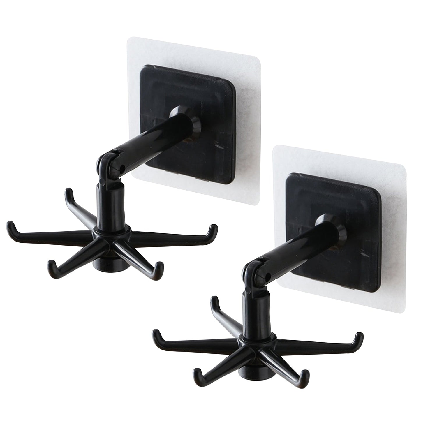 4650 360° rotatable hooks for hanging (Pack of 2) (Brown Box)