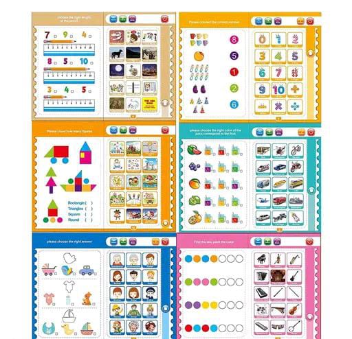 Kiddale ABC & 123 Intelligent Book For Kids |Interactive,Musical,Educational,Speaking,Talking Ebook|Rhymes And Stories|Best Gift For Ages 1-4+,Multicolour