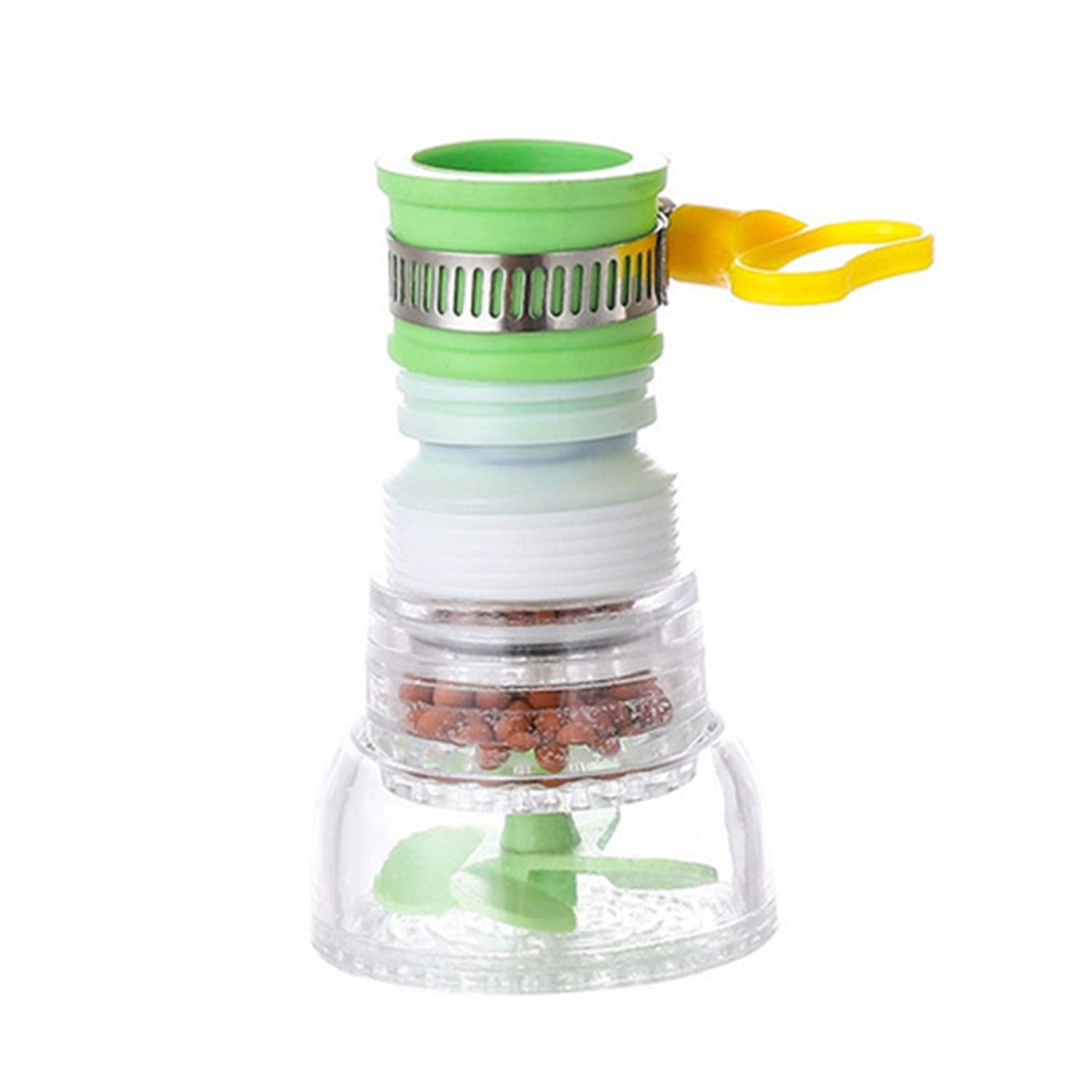 0208 360 Degree Water Saving Faucet Expandable Water Valve Splash Regulator 
