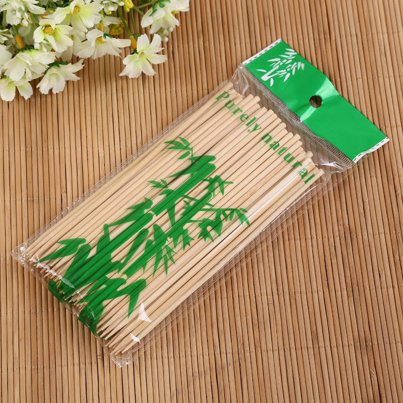 1116 Natural Bamboo Wooden Skewers/BBQ Sticks for Barbeque and Grilling 