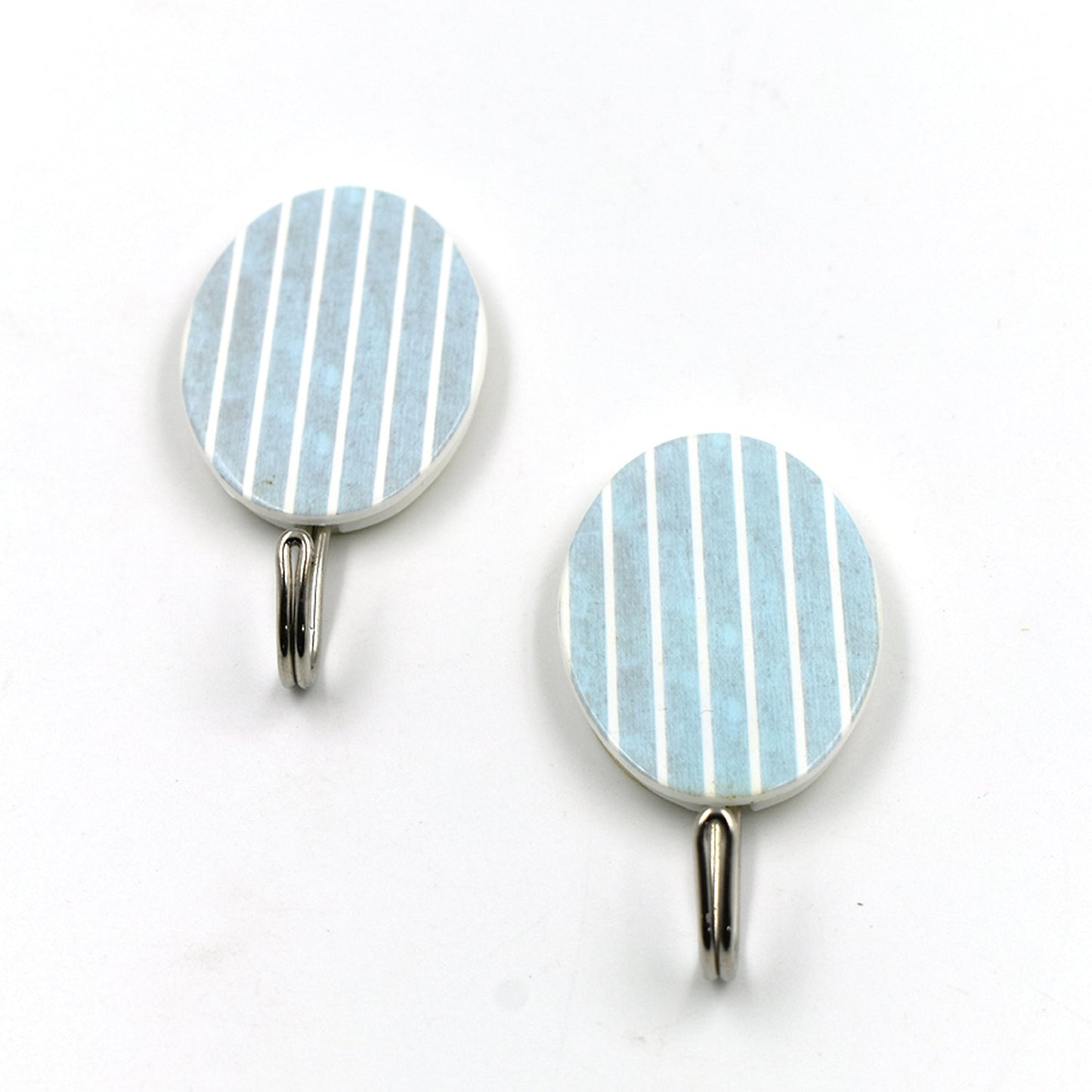 6306 2 Pc Adhesive Hook used in all kinds of household and official places specially, for hanging various cloths, stuffs and items etc. 