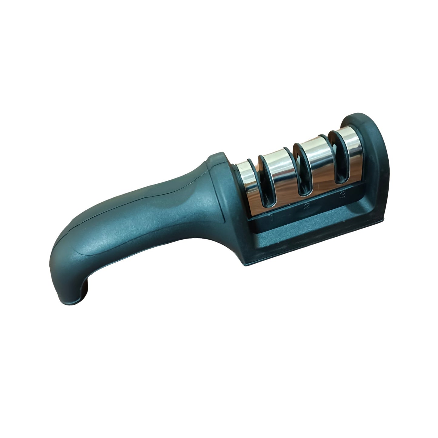 2306 Manual Knife Sharpener 3 Stage Sharpening Tool for Ceramic Knife and Steel Knives 