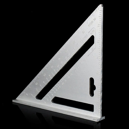 1559 Double Side Scale Triangle Measurement Hand Tool 