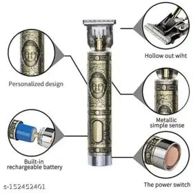Buddha Trimmer for Men (Gold) (Metal)