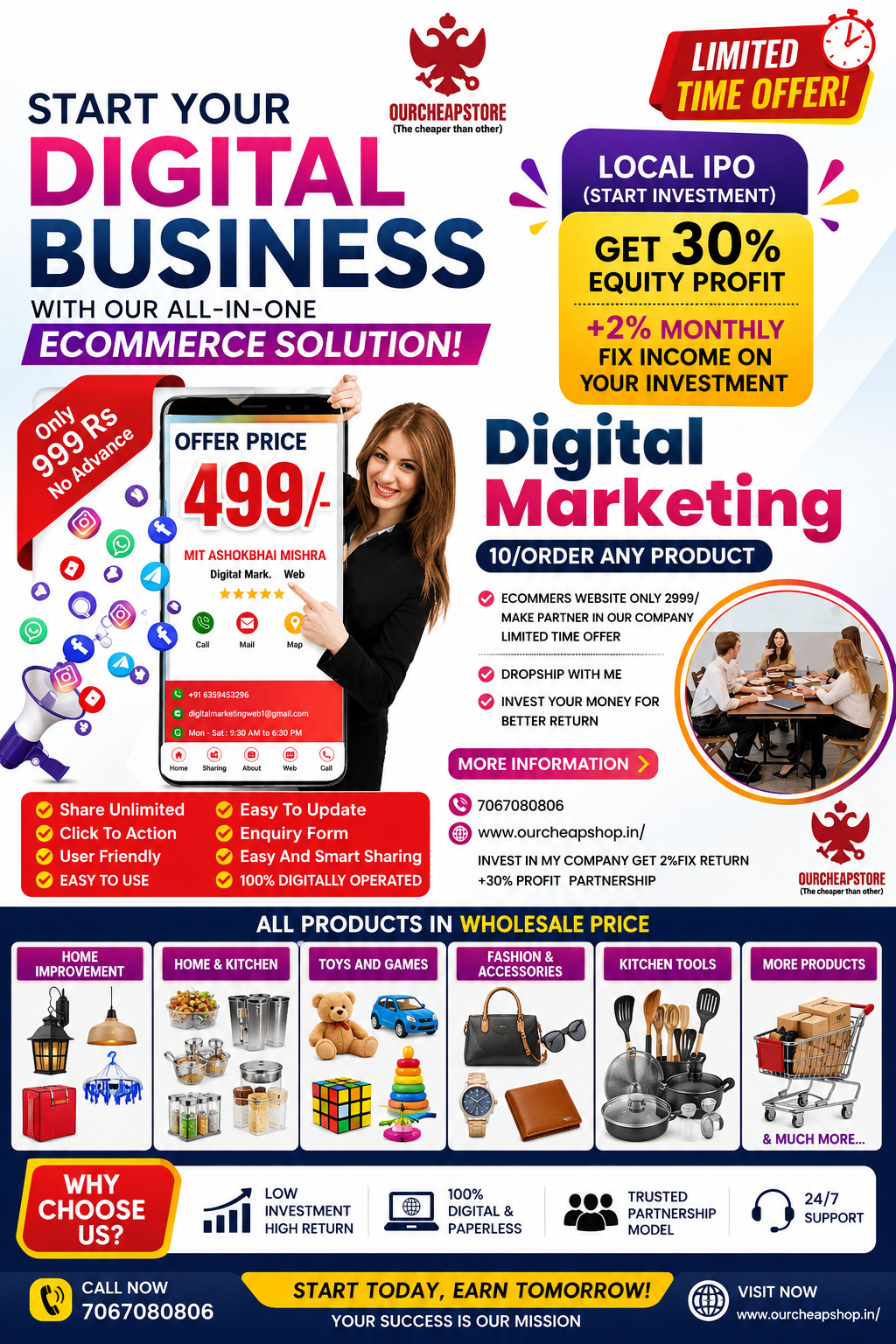 100% digital and paperless business model